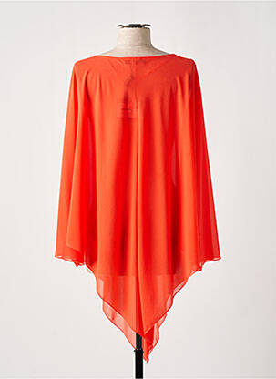 Tunique manches longues légère et transparente orange EDAS femme