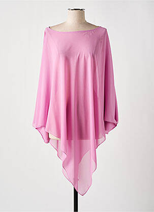 Tunique manches longues légère et transparente violet EDAS femme