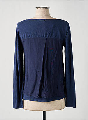 Top stretch manches longues bleu YERSE femme