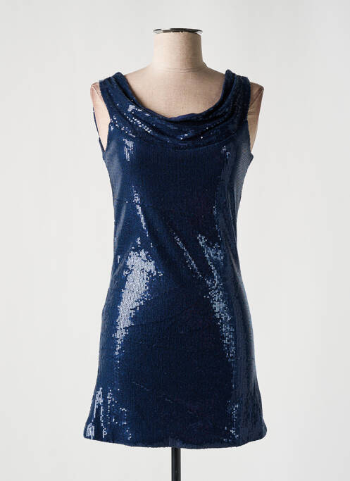 Robe courte bleu LPB pour femme