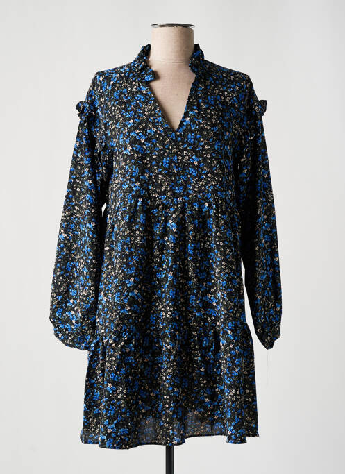 Robe courte bleu MUSY MUSE pour femme