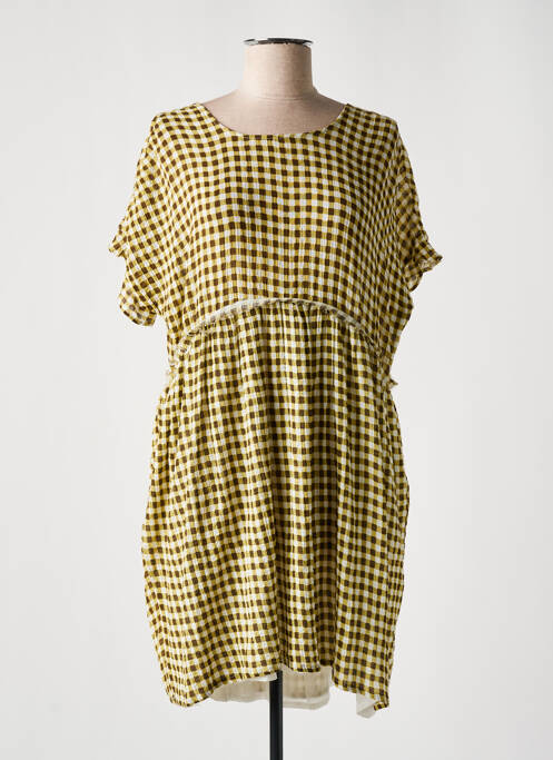 Robe courte vert AMERICAN VINTAGE pour femme