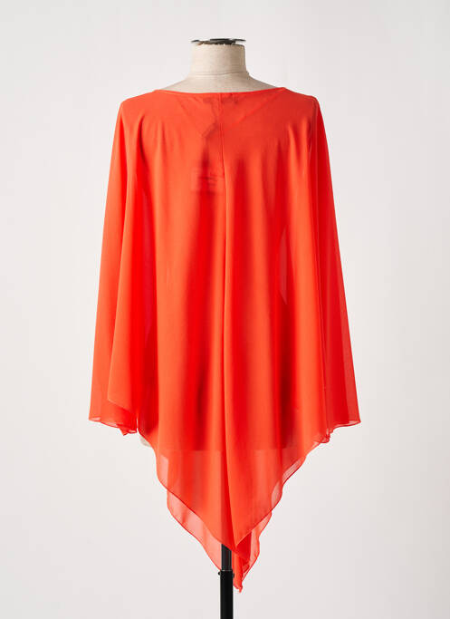 Tunique manches longues orange EDAS pour femme