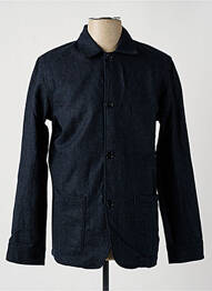 Veste casual fermeture boutonnée sur le devant bleu BY CHARLIE B homme