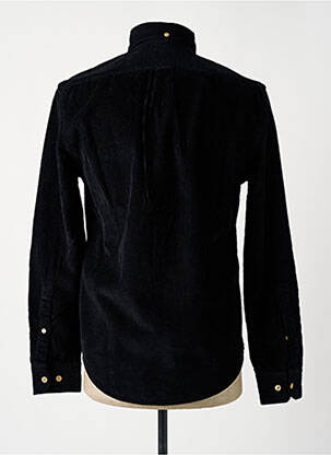 Chemise manches longues poches noir BY CHARLIE B homme