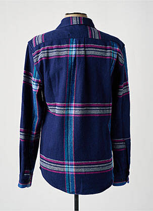 Chemise manches longues poches bleu BY CHARLIE B homme
