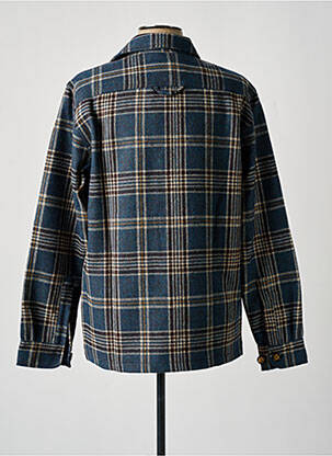 Veste casual fermeture boutonnée sur le devant bleu BY CHARLIE B homme