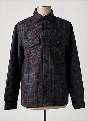 Veste casual fermeture boutonnée sur le devant noir BY CHARLIE B homme