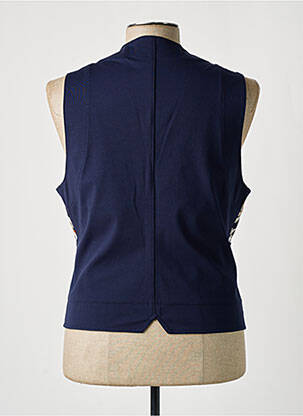 Gilet sans manche poches bleu BY CHARLIE B homme