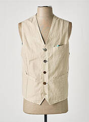 Gilet sans manche beige BOB pour homme seconde vue