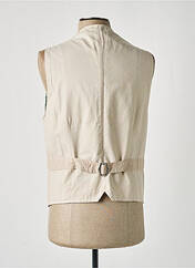 Gilet sans manche beige BOB pour homme seconde vue