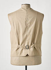 Gilet sans manche beige BOB pour homme seconde vue