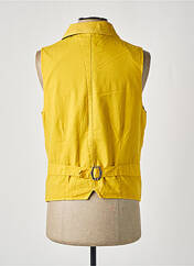 Gilet sans manche jaune BOB pour homme seconde vue