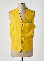 Gilet sans manche jaune BOB pour homme seconde vue