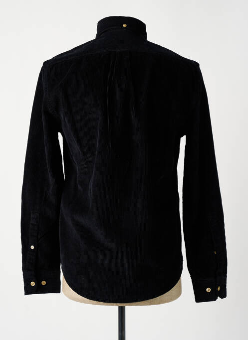 Chemise manches longues poches noir BY CHARLIE B homme