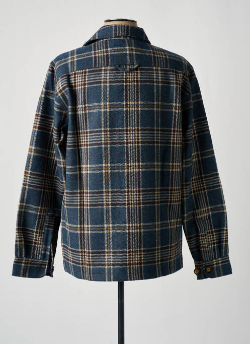Veste casual fermeture boutonnée sur le devant bleu BY CHARLIE B homme