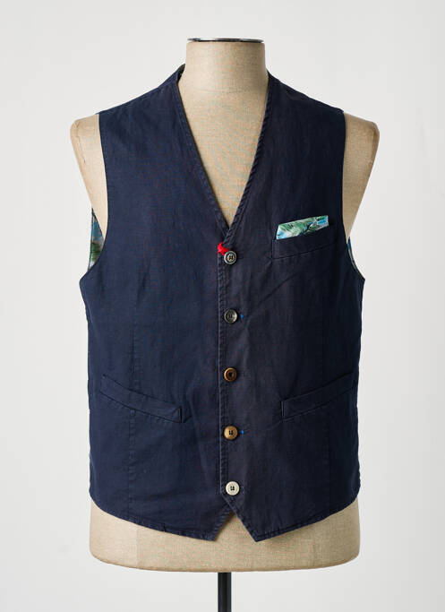 Gilet sans manche bleu BOB pour homme