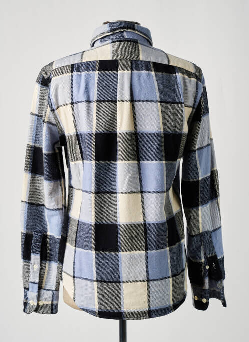 Chemise manches longues bleu BY CHARLIE B pour homme