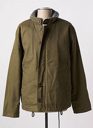 Blouson poches vert BY CHARLIE B homme