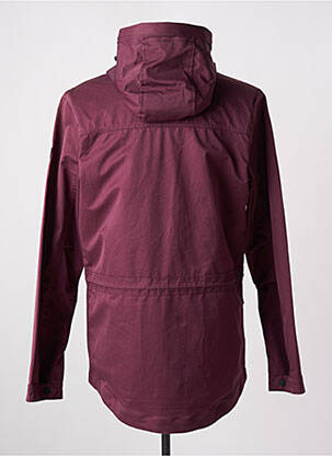 Parka manches longues a capuche violet SCOTCH & SODA homme