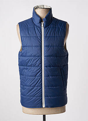 Doudoune finition intérieure doublée sans capuche bleu ECOALF homme