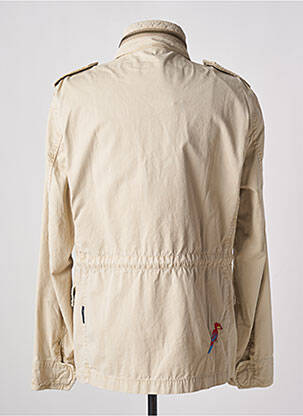 Veste casual finition intérieure doublée beige BY CHARLIE B homme