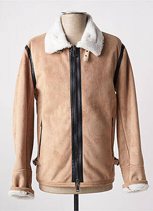 Veste casual coupe droite beige BOB homme