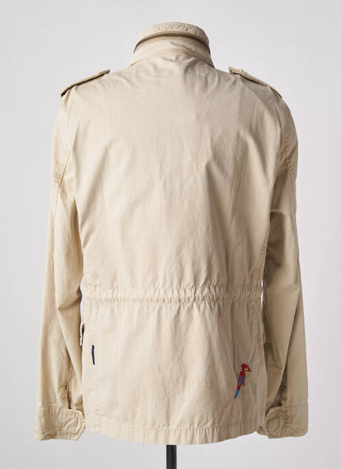 Veste casual finition intérieure doublée beige BY CHARLIE B homme