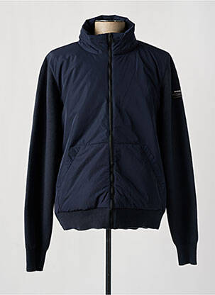 Veste casual resserrée sur le bas bleu ECOALF homme