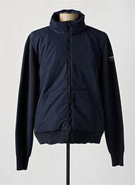 Veste casual resserrée sur le bas bleu ECOALF homme