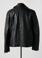 Veste en cuir noir SCOTCH & SODA pour homme seconde vue