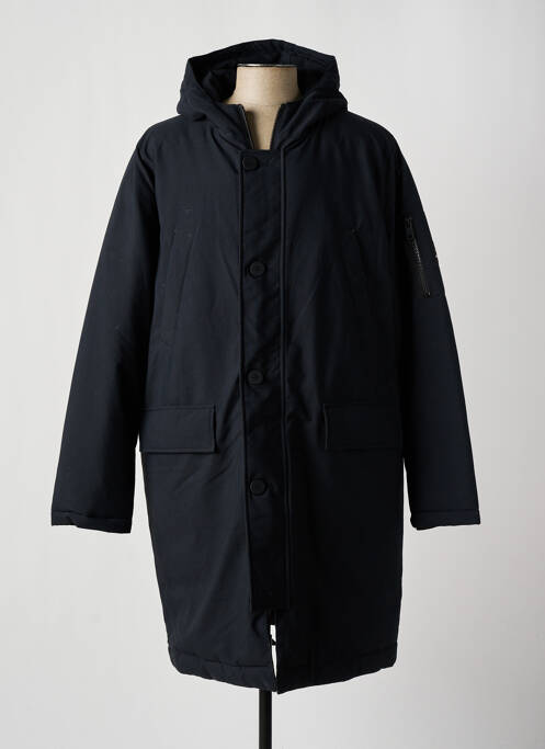 Parka noir ECOALF pour homme