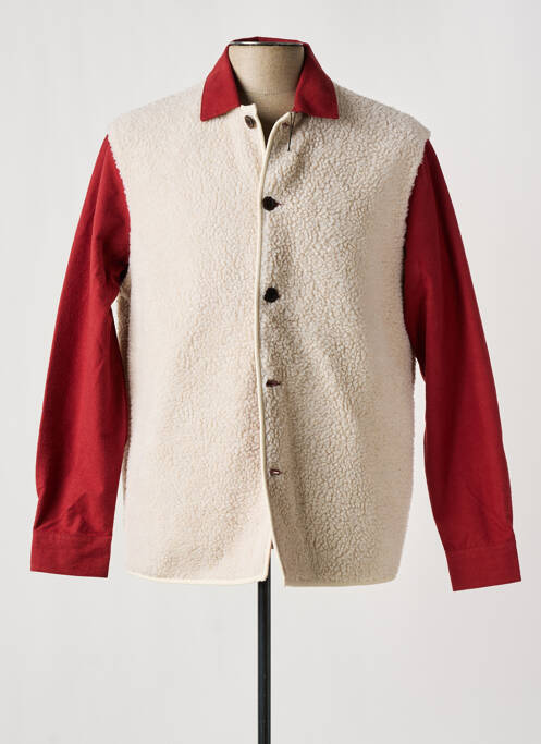 Veste casual rouge BY CHARLIE B pour homme
