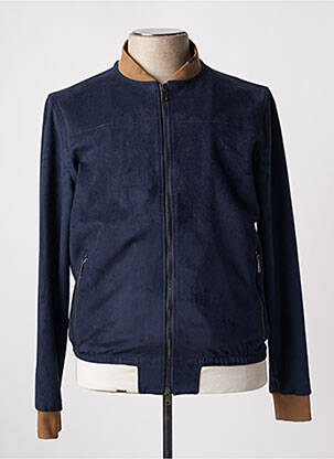 Blouson poches bleu BOB homme