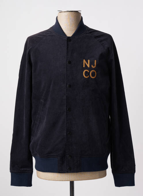 Blouson poches bleu NUDIE JEANS CO homme
