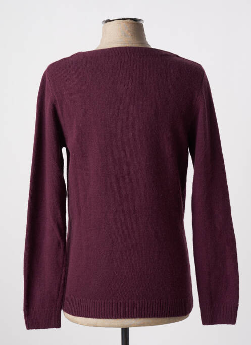 Gilet manches longues violet KNOWLEDGE COTTON APPAREL pour homme