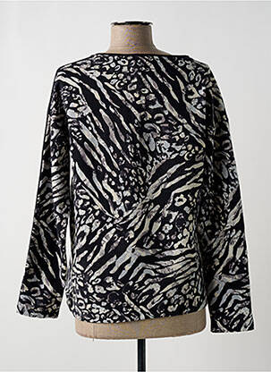 Sweat-shirt stretch manches longues noir BETTY BARCLAY femme