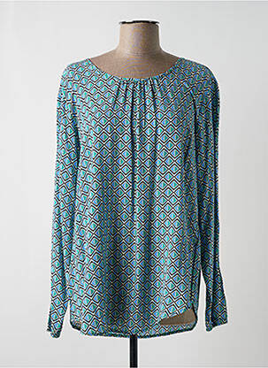 Blouse imprimé fantaisie manches longues bleu BETTY BARCLAY femme