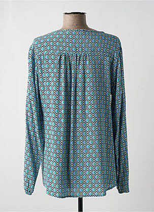 Blouse imprimé fantaisie manches longues bleu BETTY BARCLAY femme
