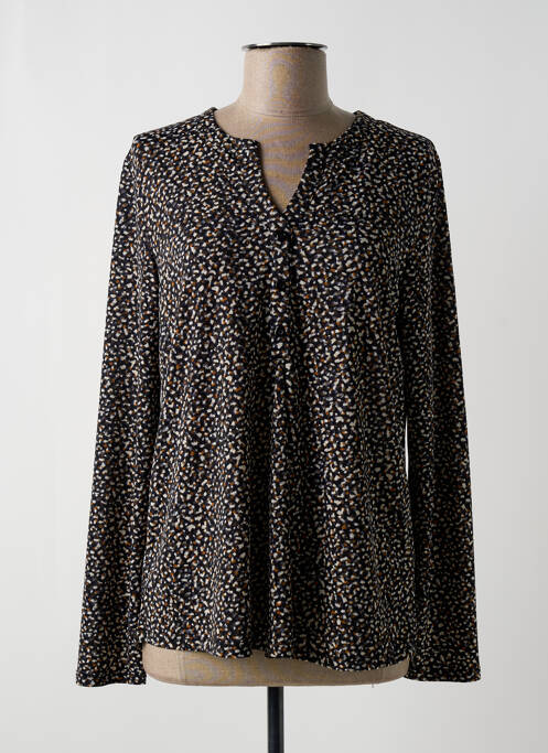 Top stretch manches longues noir DIANE LAURY femme