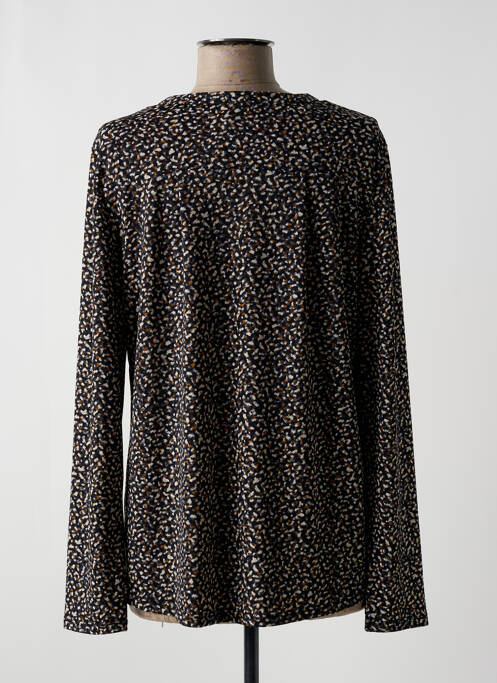 Top stretch manches longues noir DIANE LAURY femme