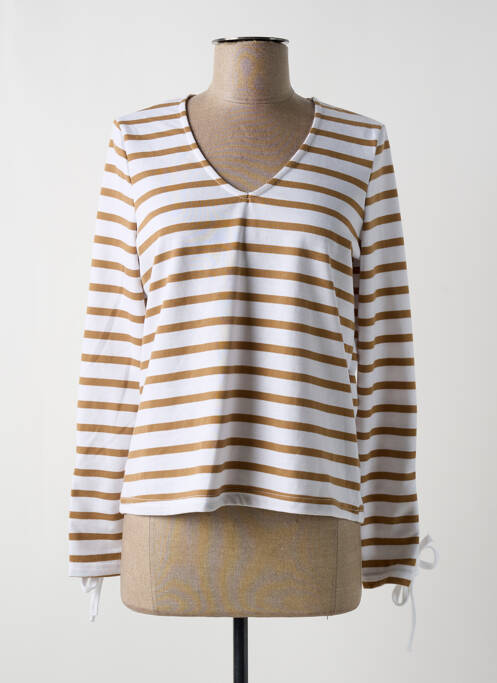 T-shirt manches longues manches longues blanc VERO MODA femme