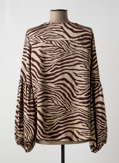 Blouse beige DROLE DE COPINE pour femme