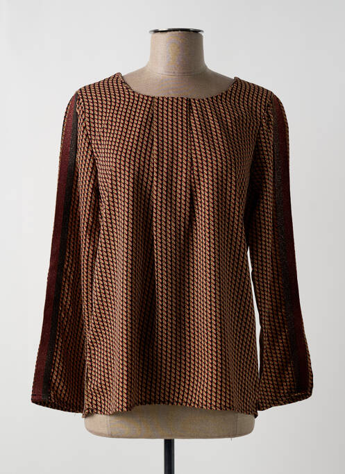 Blouse marron AKOZ DE TOI pour femme