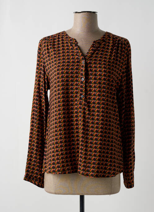 Blouse marron LE PETIT BAIGNEUR pour femme