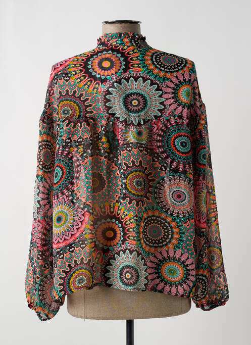 Blouse noir GEISHA pour femme