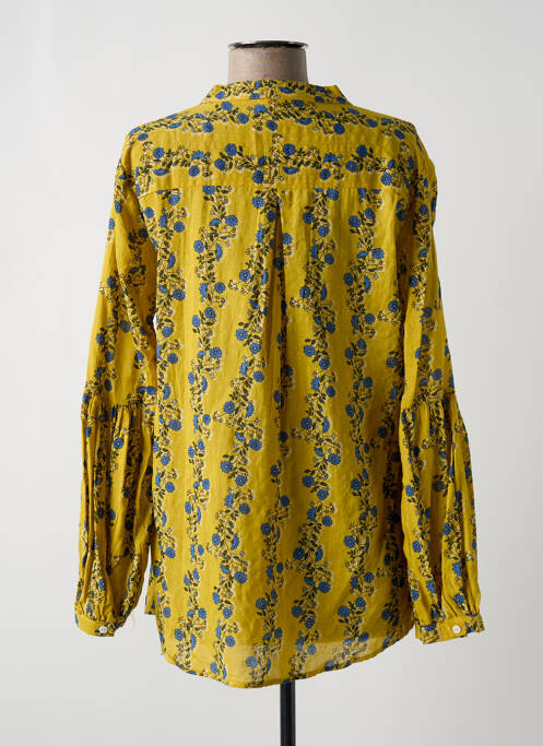 Tunique manches longues jaune CARE OF YOU femme