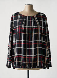 Top col rond manches longues noir DIANE LAURY femme
