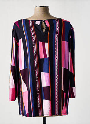 Top imprimé fantaisie manches 3/4 bleu STREET ONE femme