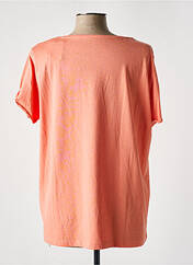 T-shirt orange C'EST BEAU LA VIE pour femme seconde vue